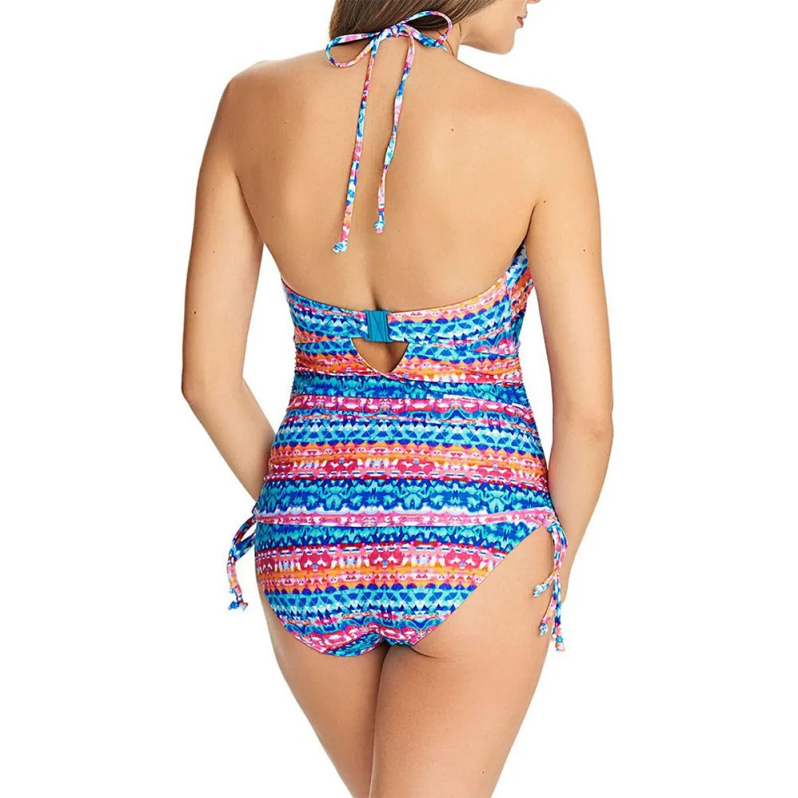 Tankini bandeau à armatures Bleu | 3 Suisses