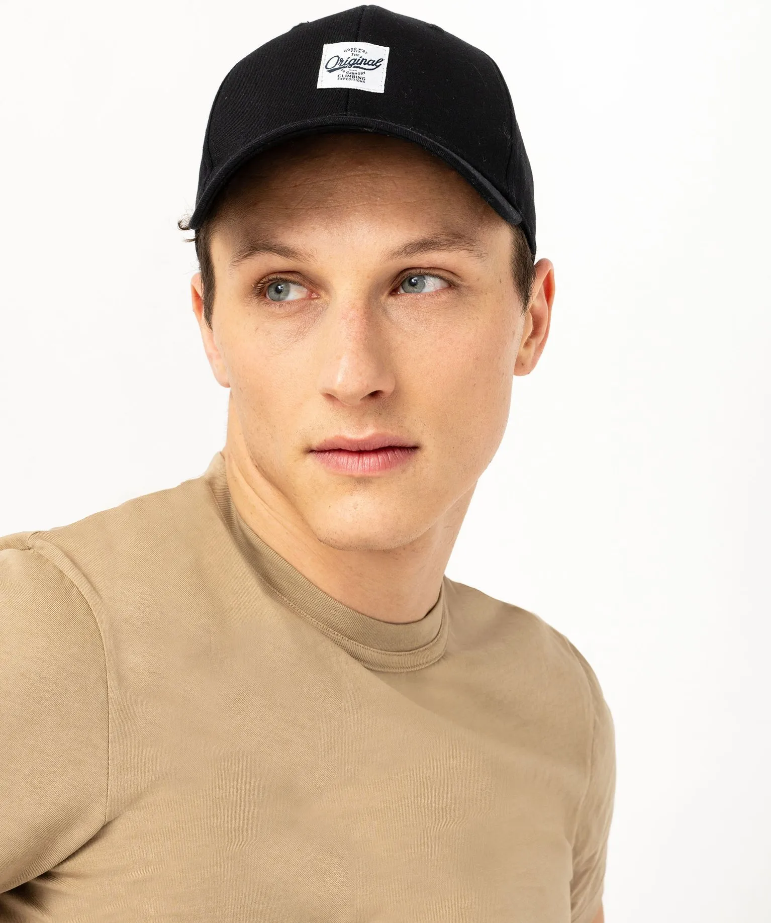 tee-shirt a manches courtes uni homme beige tee-shirts