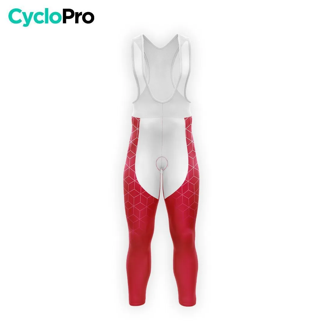 TENUE CYCLISTE AUTOMNE HOMME GRENAT - CUBIC+