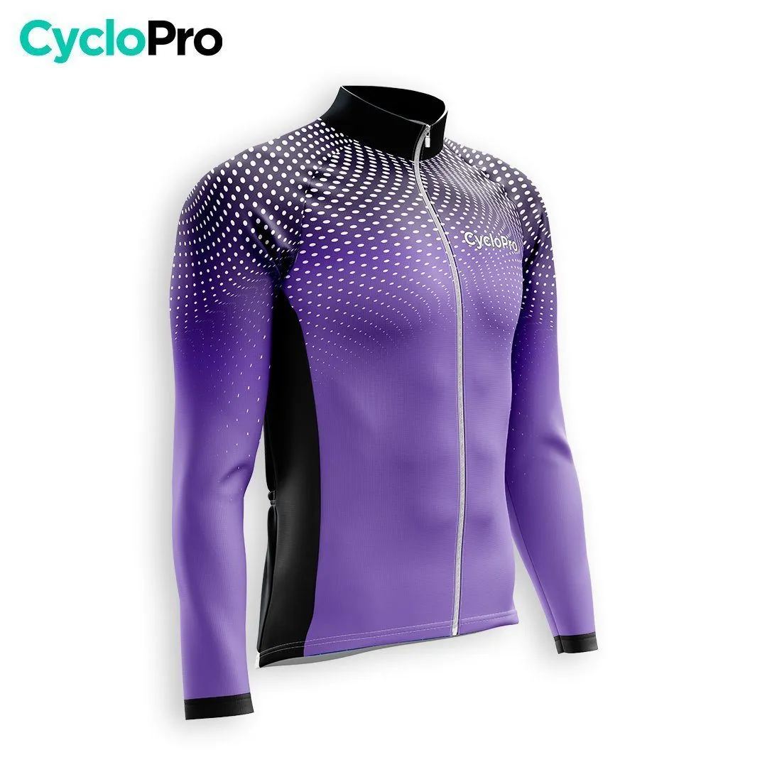 TENUE CYCLISTE AUTOMNE HOMME VIOLET - DIMENSION+