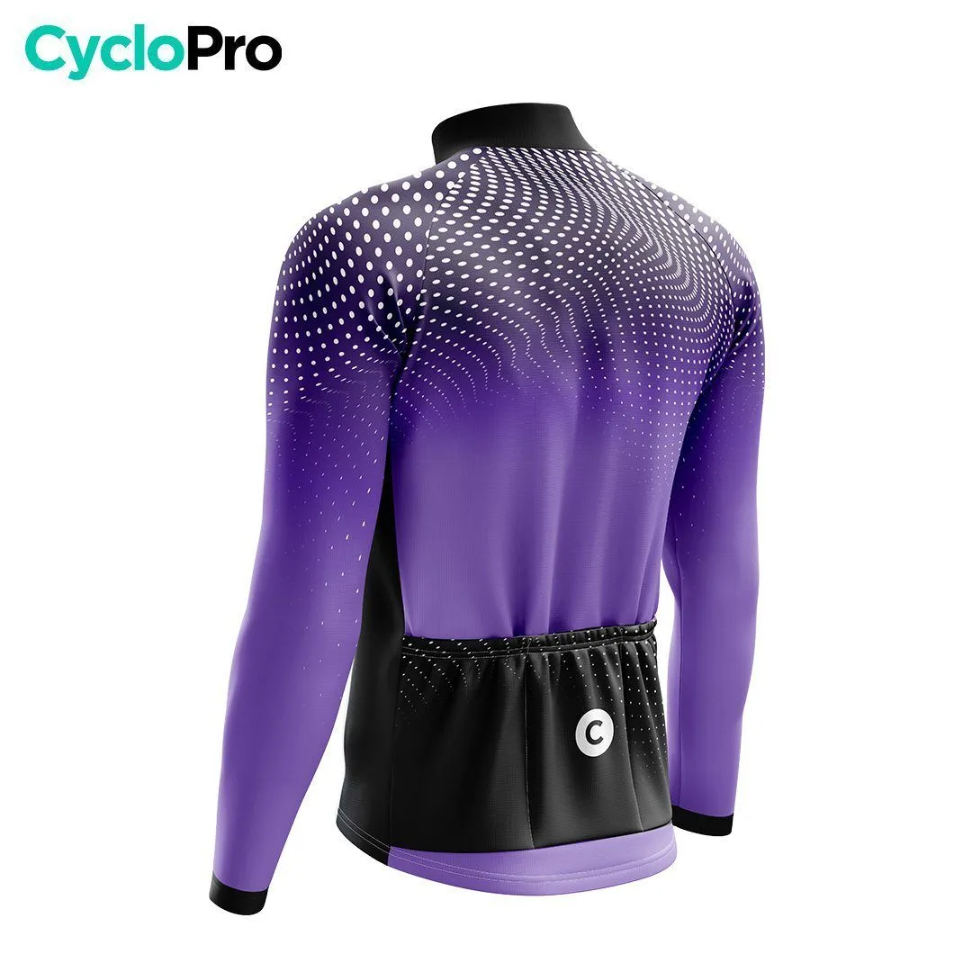 TENUE CYCLISTE AUTOMNE HOMME VIOLET - DIMENSION+