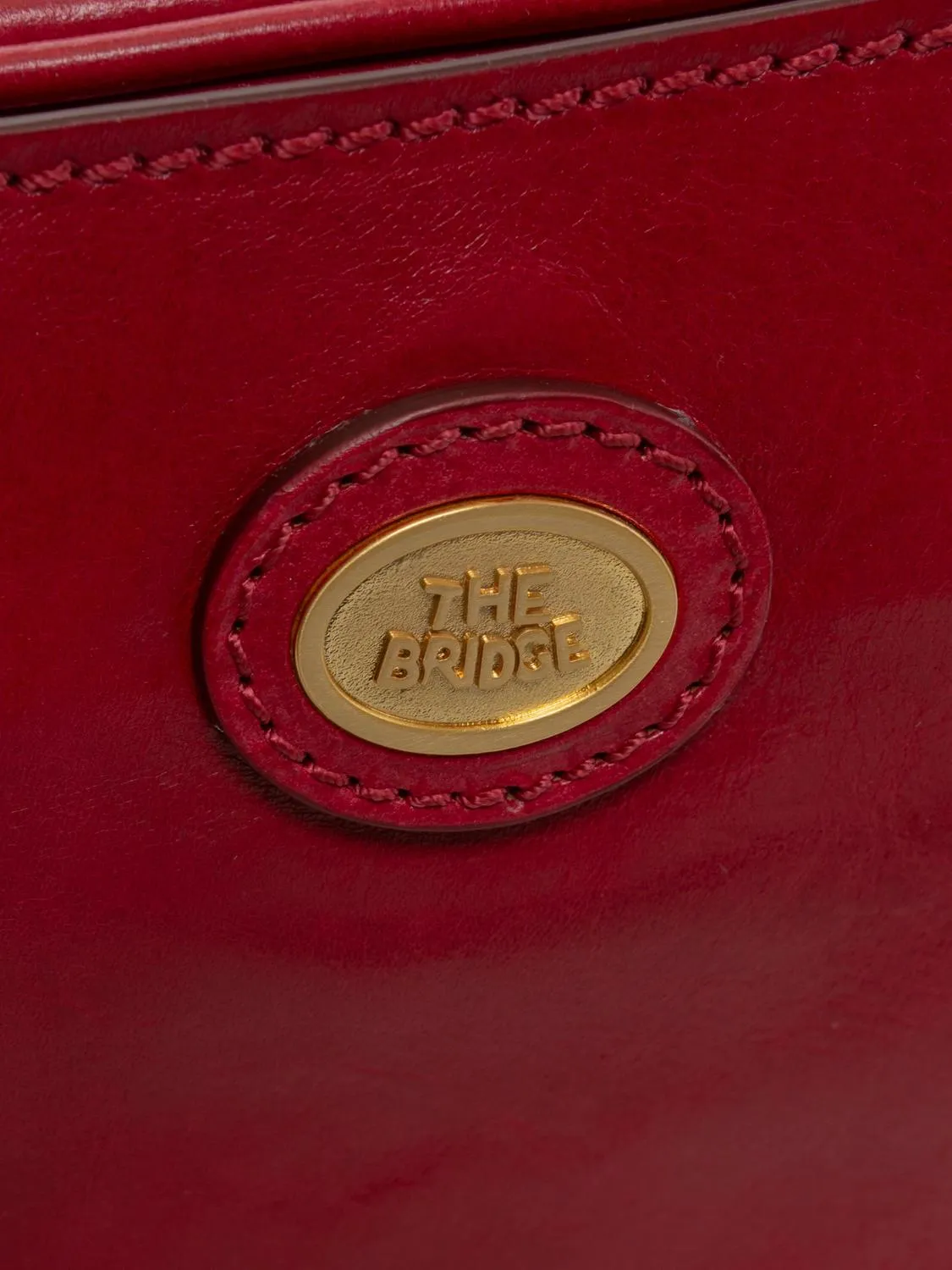 The Bridge Story Mini Sac Porté Épaule En Cuir Baie Ab. Or - Achetez À Prix Outlet!