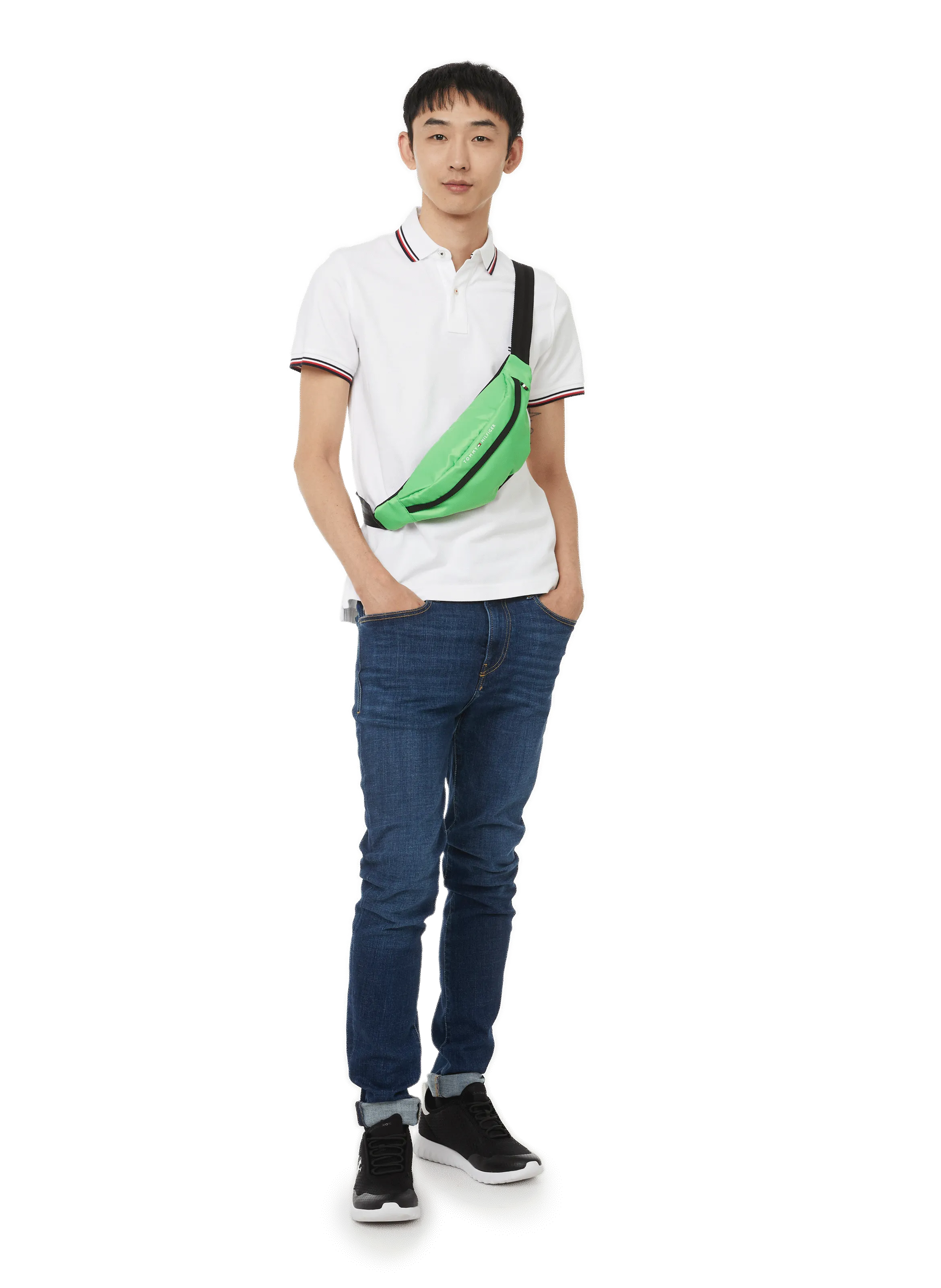 TOMMY HILFIGER  S/S Polos - Blanc