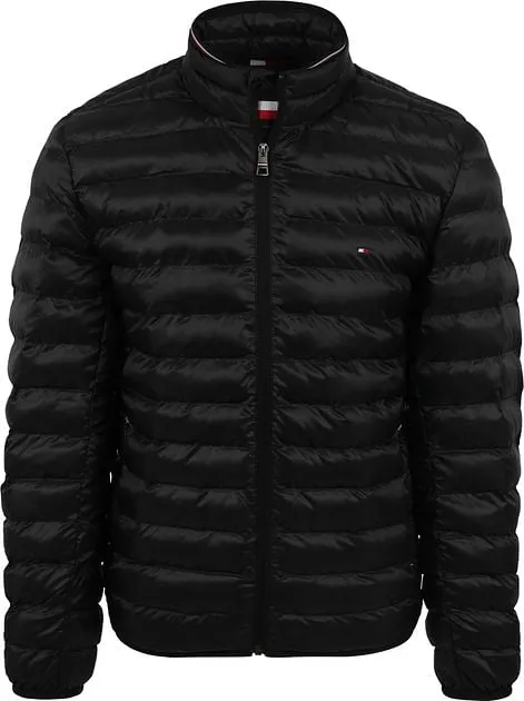 Tommy Hilfiger Veste Circular Core Noir MW0MW18763-BDS comma