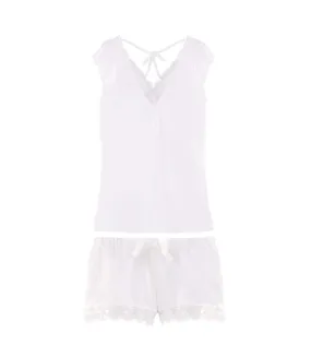Top + short ivoire Dallas