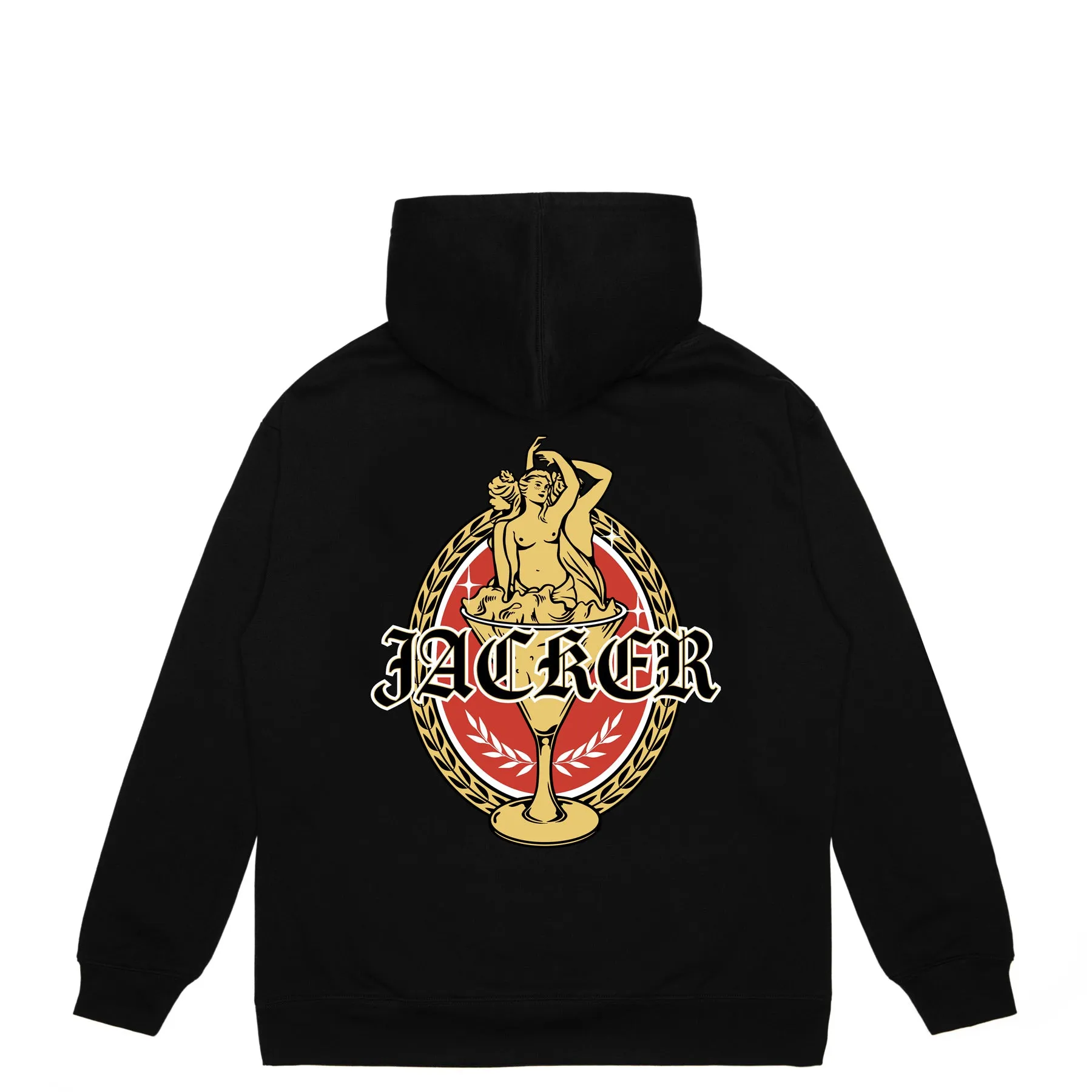 TROIS GRACES HOODIE - BLACK