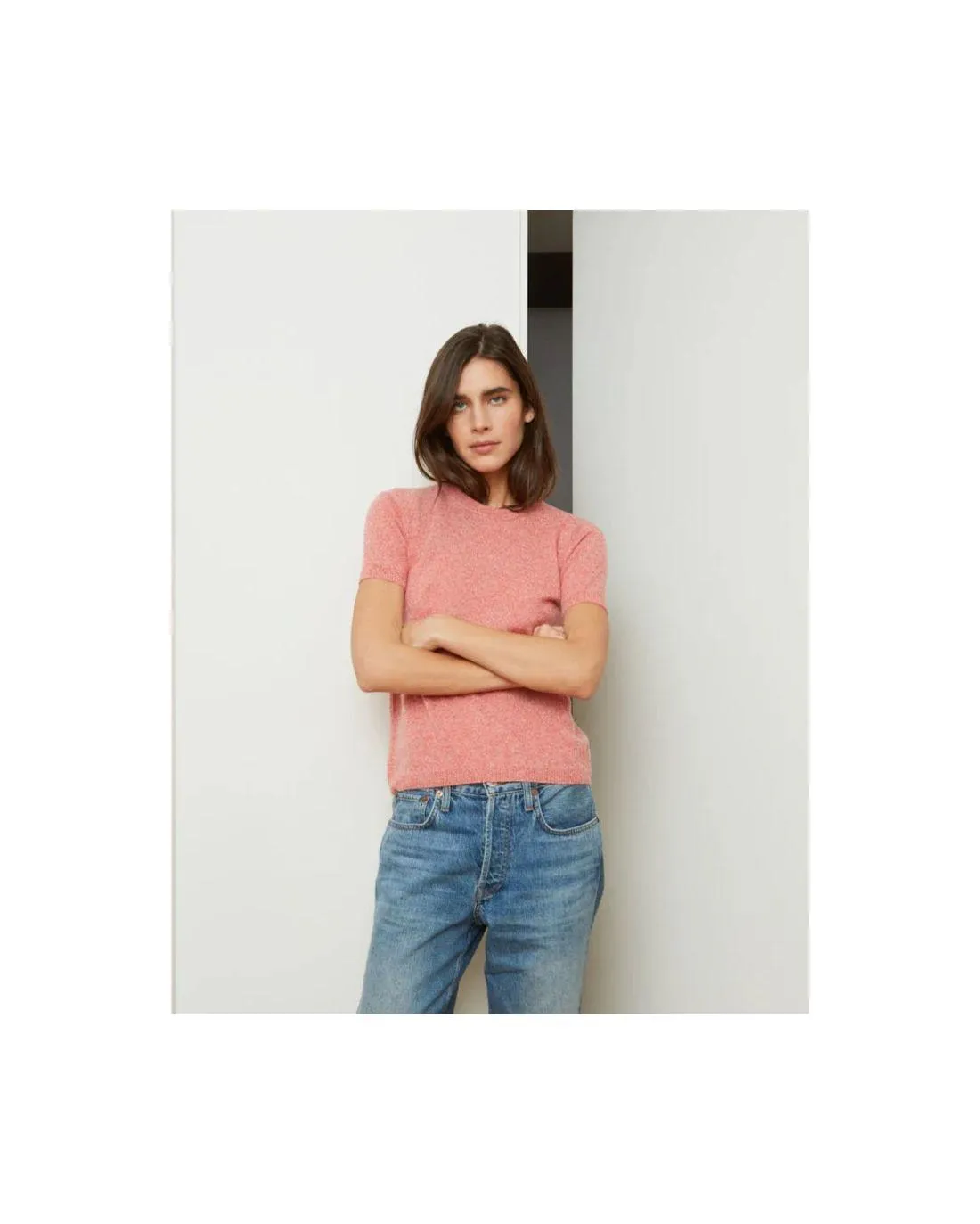 TSHIRT ANDRE SUPERLIGHT VINTAGE BLUSH 16 - Alexandra Golovanoff | Chez Maman Rouen