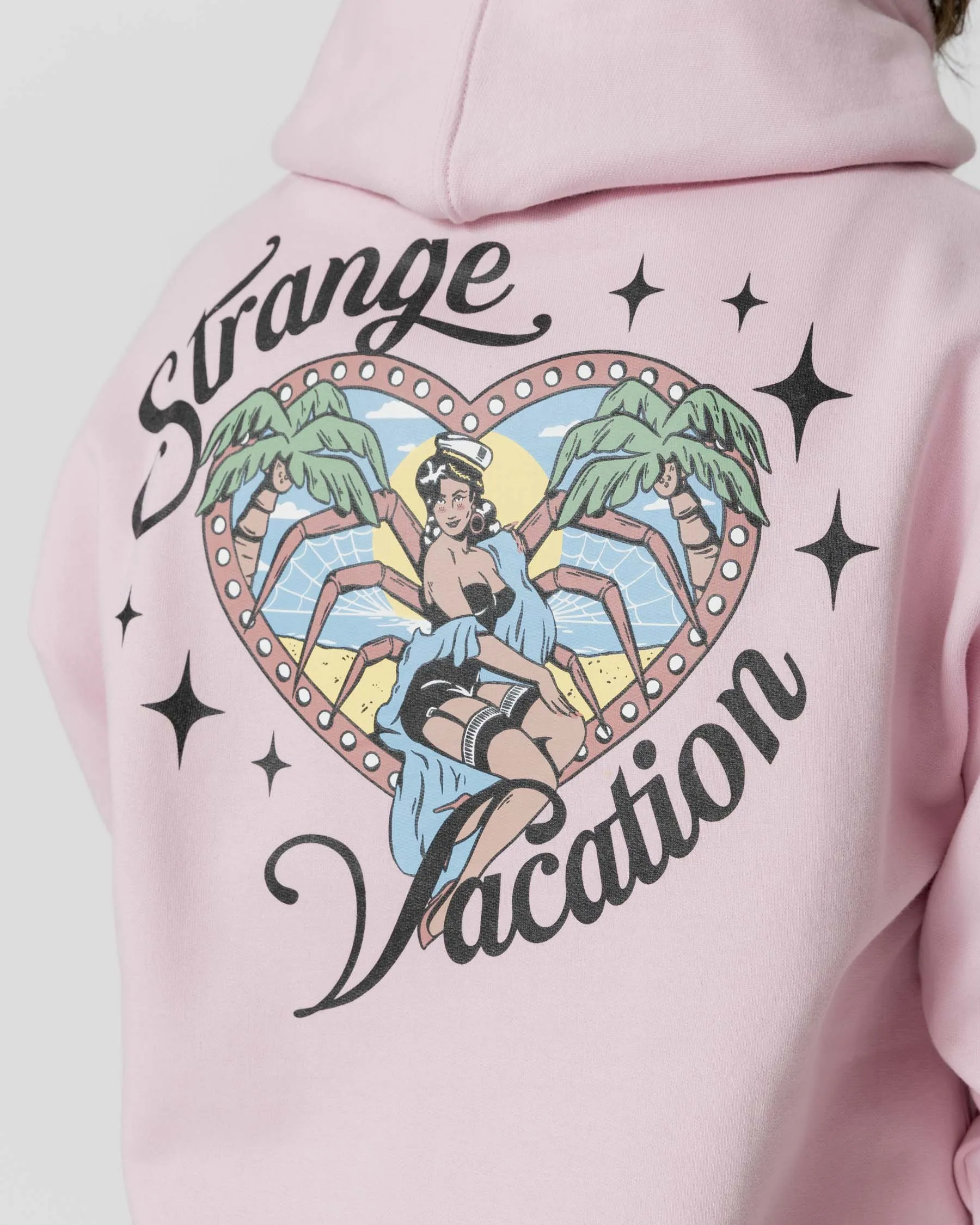 VACATION HOODIE - PINK