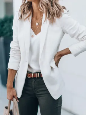 veste blanche femme