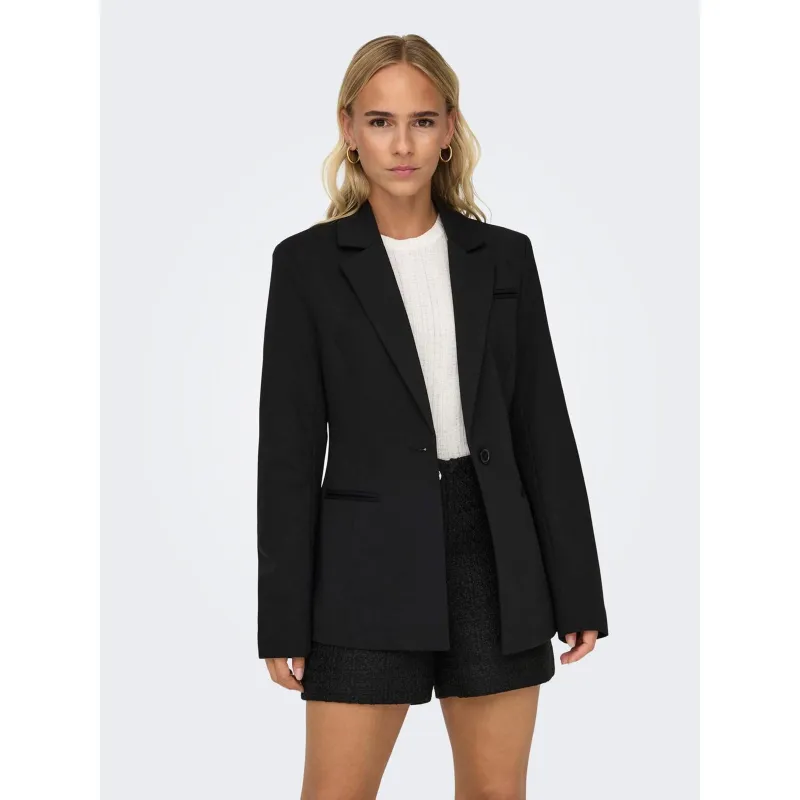 Veste blazer shirley bleu marine femme - HBT | wimod