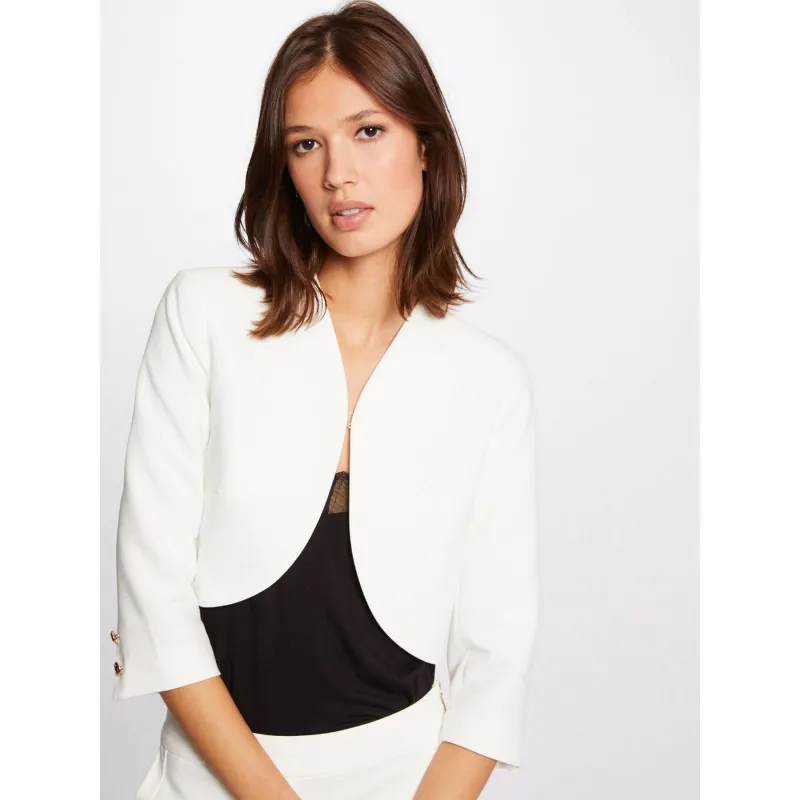 Veste blazer shirley bleu marine femme - HBT | wimod