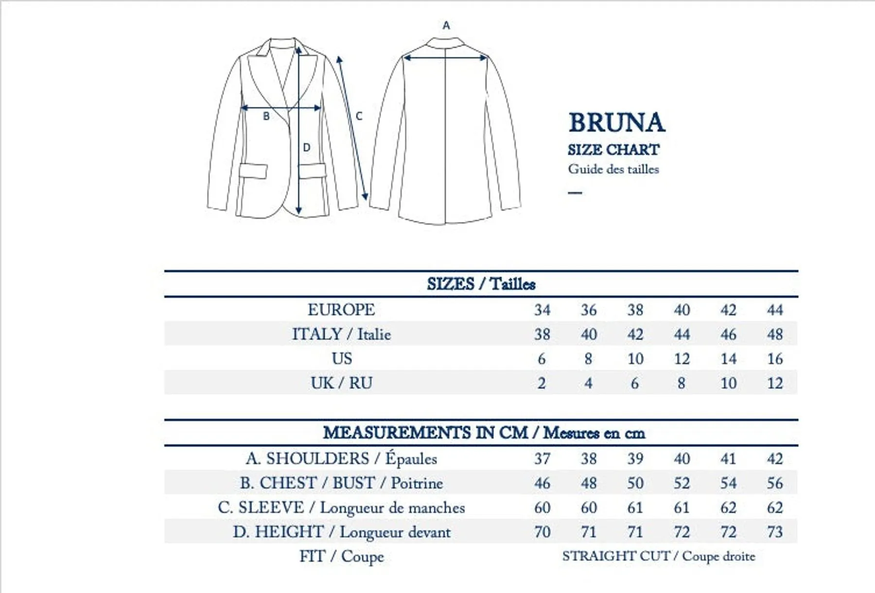 Veste Bruna violet en velours