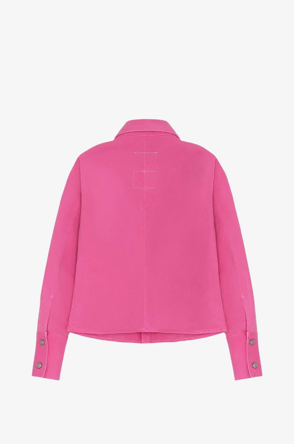 Veste chemise en denim brodée 6