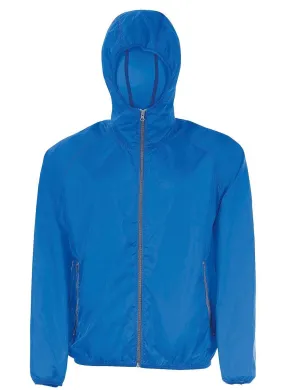 Veste coupe-vent imperméable 01169 - bleu roi - unisexe 