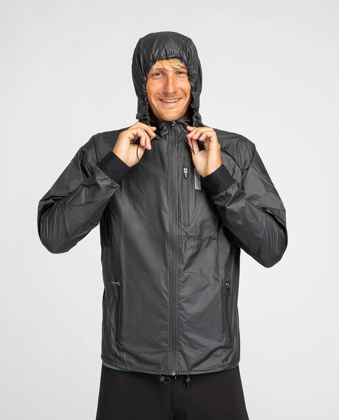 Veste de sport coupe-vent recyclée