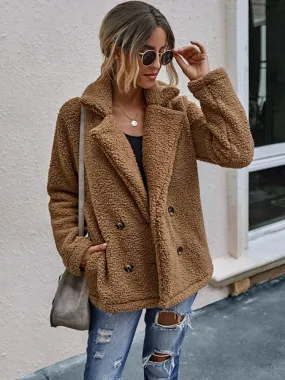 Veste en Fausse Fourrure