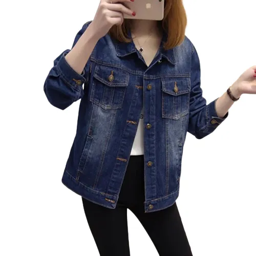 Veste En Jeans Femme Vintage