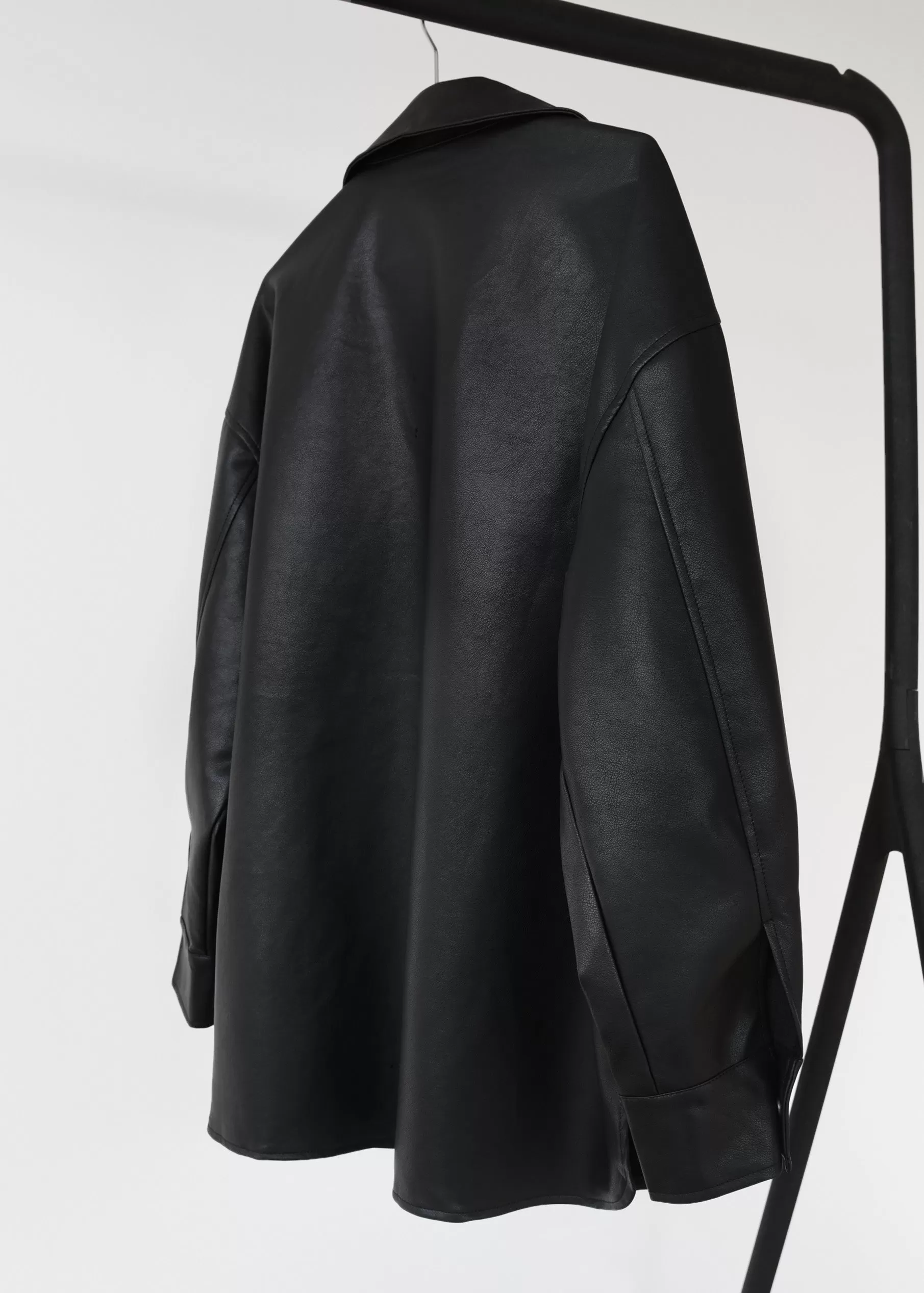 Veste en simili cuir