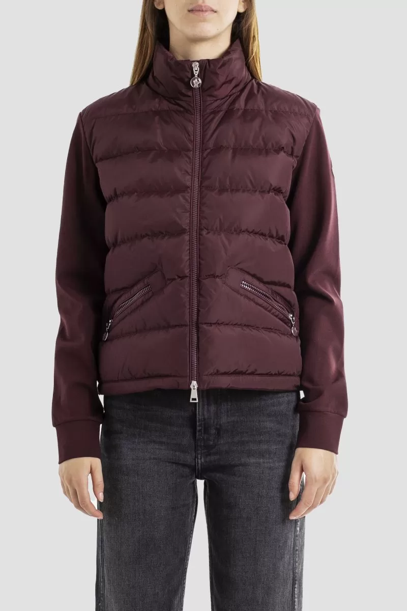 Veste FELPA CON ZIP bordeaux