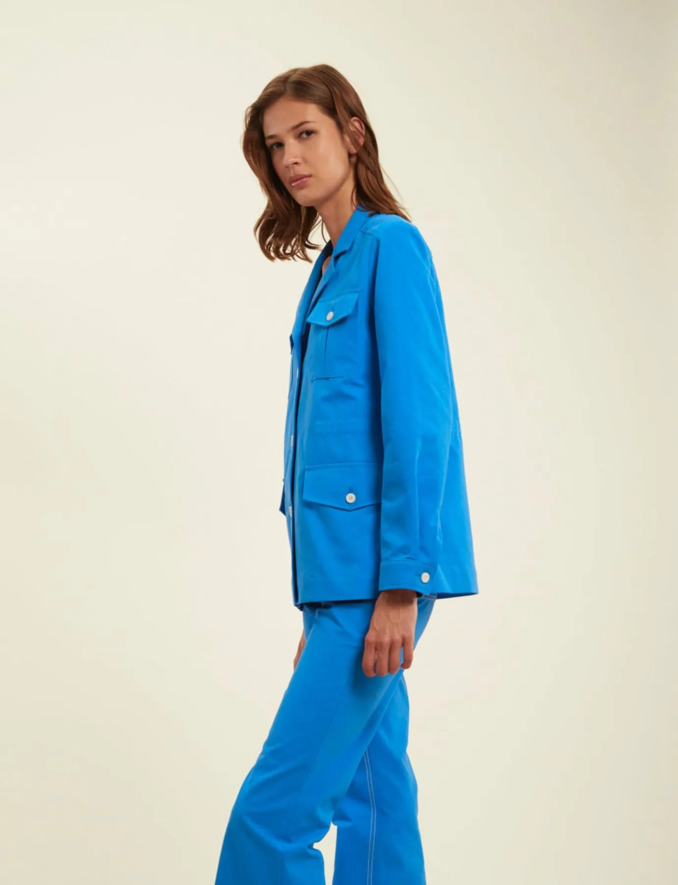 Veste Flipper bleu cobalt