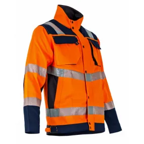 Veste haute visibilité orange classe 2