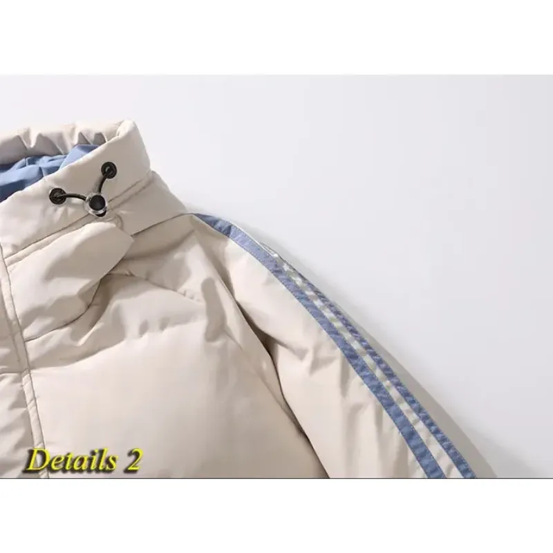 Veste homme avec capuche et bandes contrastées
