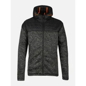 Veste hybride doublée polaire bukai noir homme - Aulp | wimod