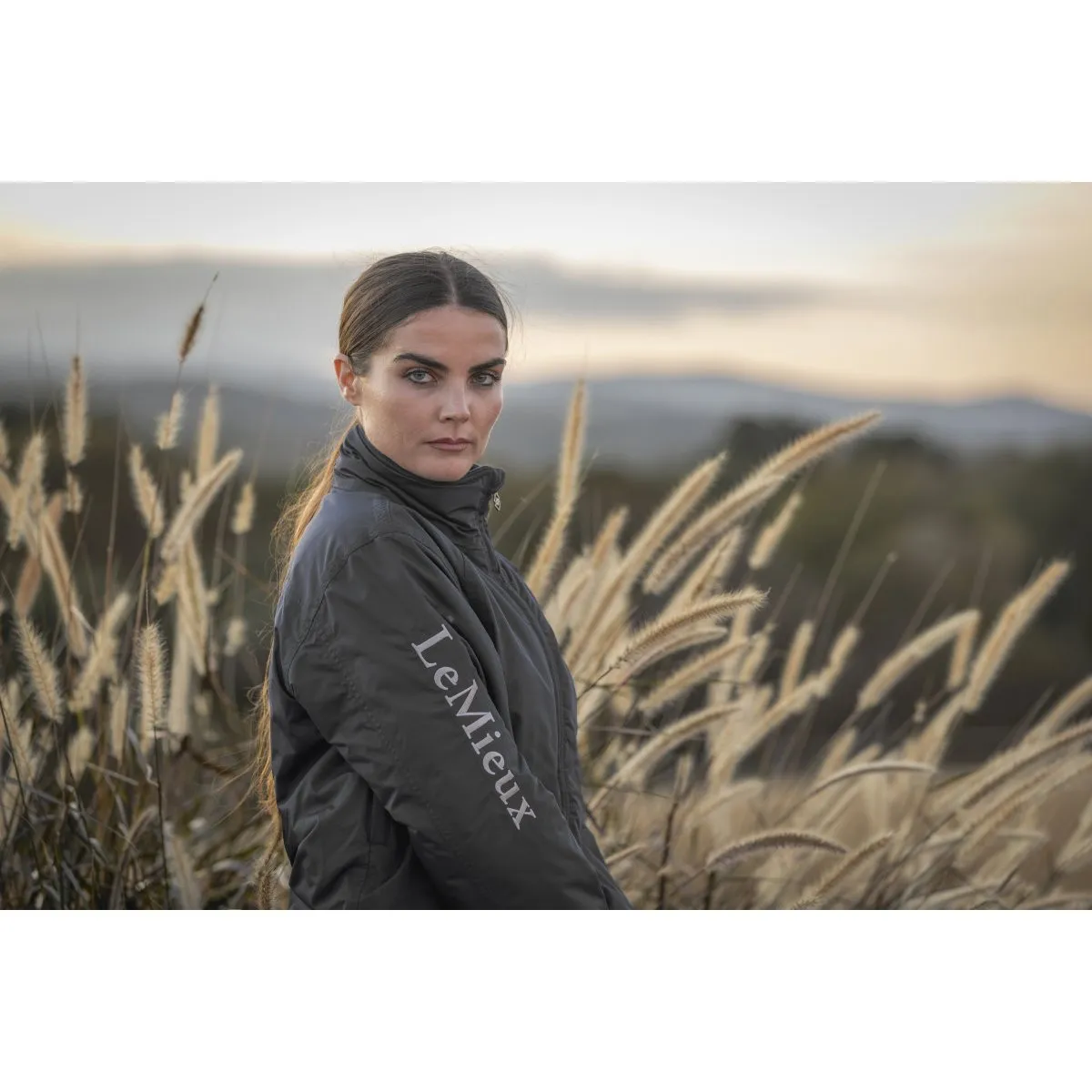 Veste Imperméable et coupe-vent Team LeMieux ras du cou