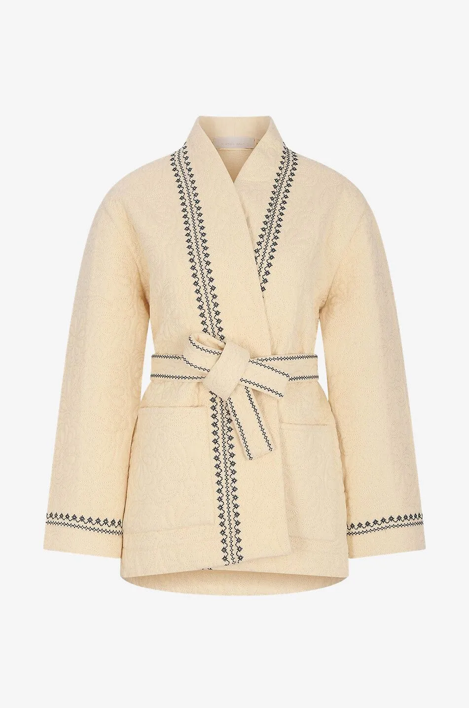 Veste kimono en coton Terenzio
