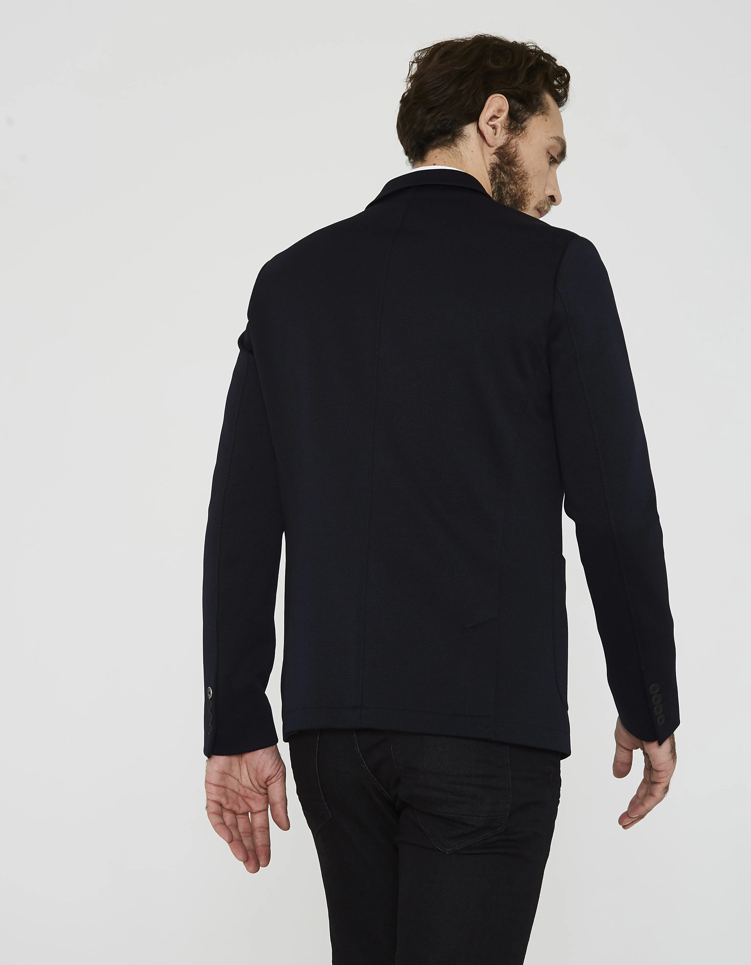 Veste marine homme