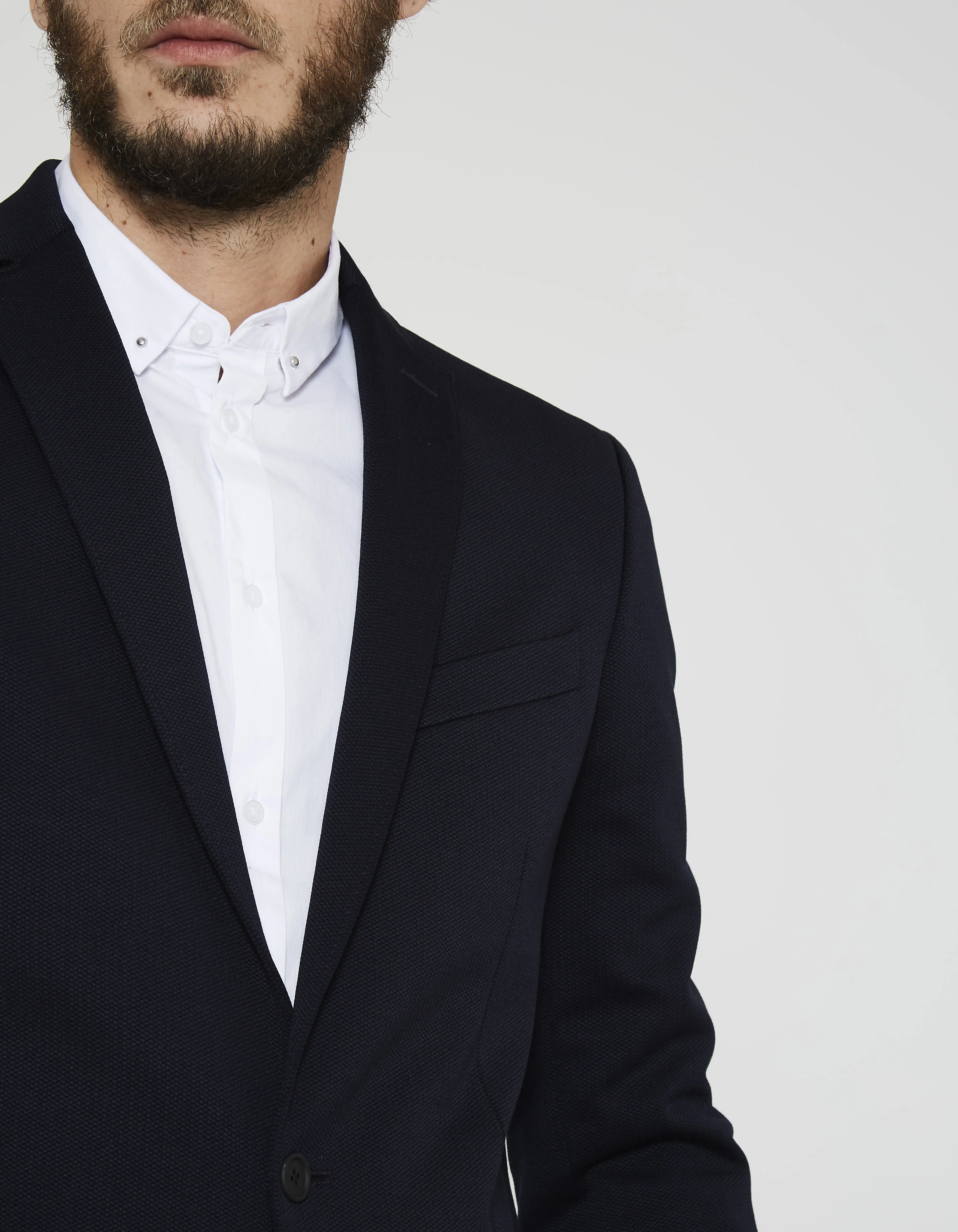 Veste marine homme