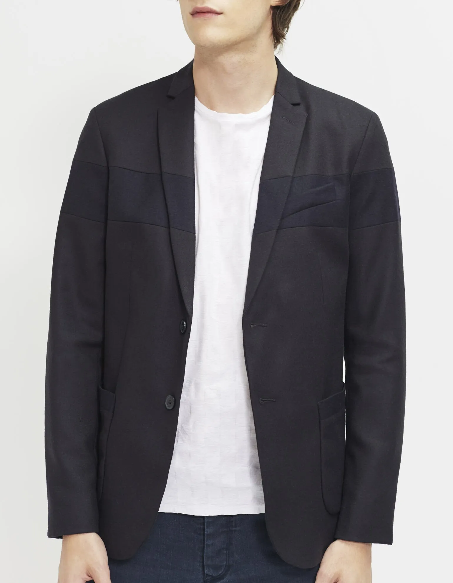 Veste marine pour homme
