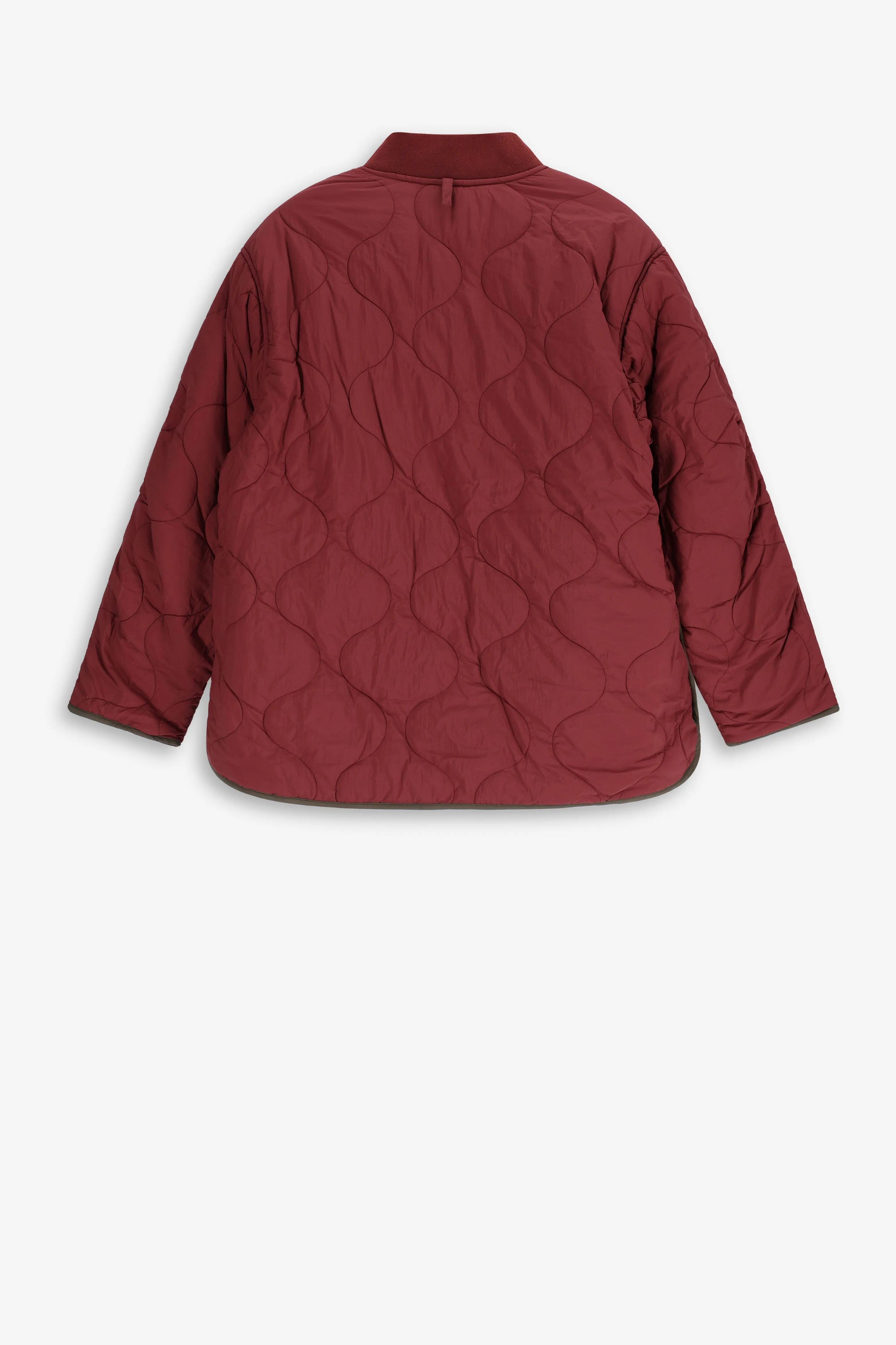 Veste matelassée color block - multicolore