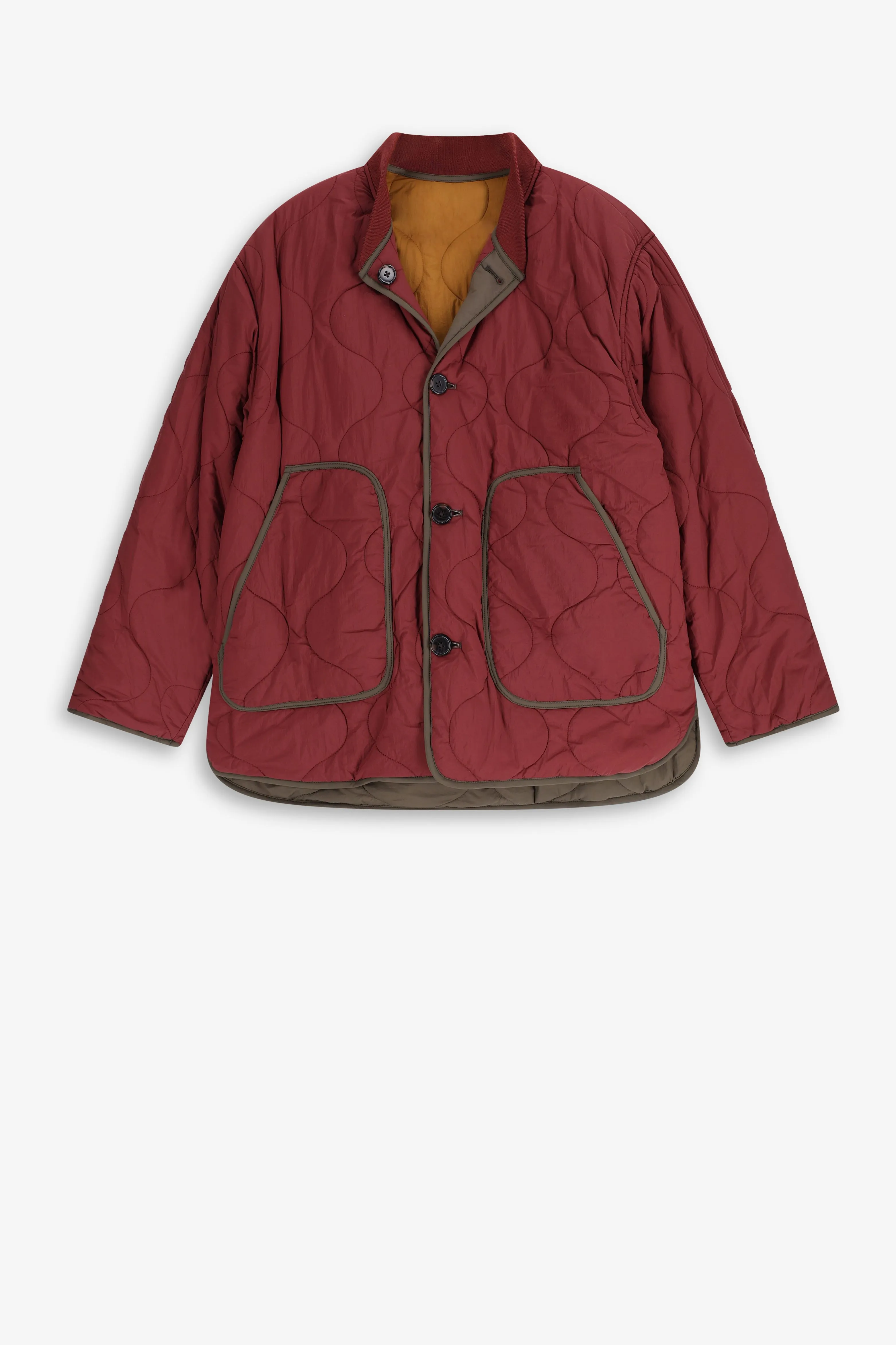 Veste matelassée color block - multicolore