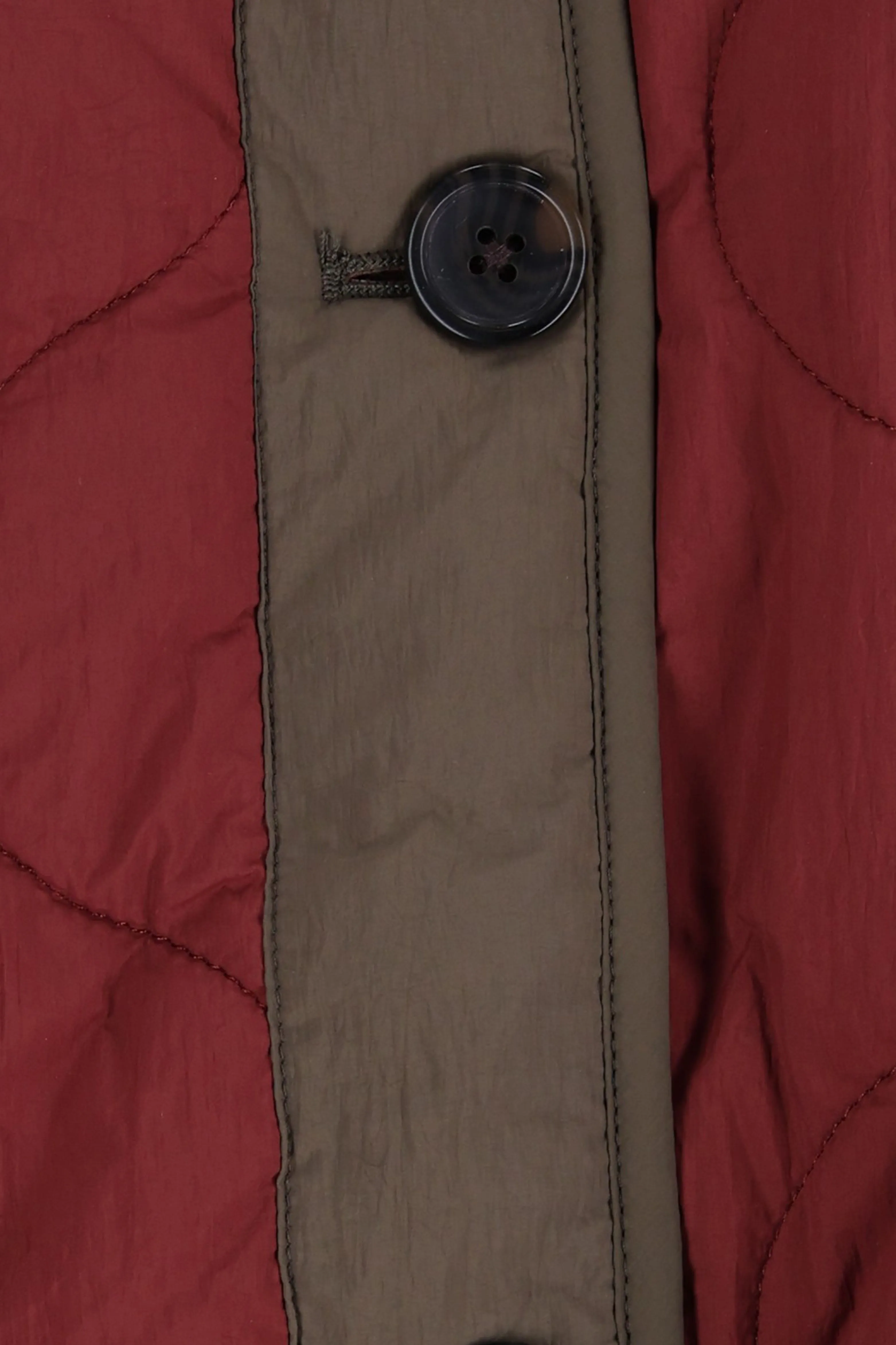 Veste matelassée color block - multicolore