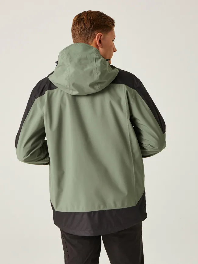 Veste parka highton vert noir homme - Regatta | wimod