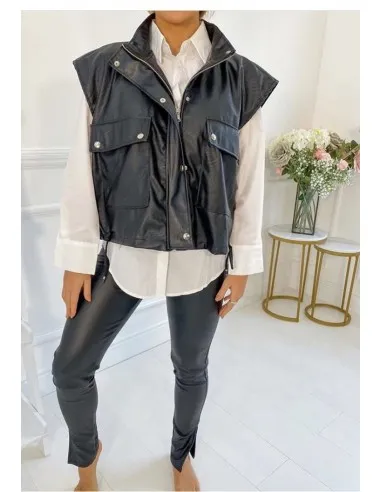 veste sans manche femme