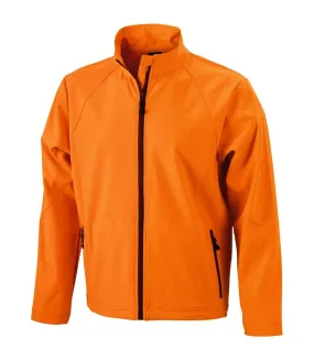 Veste softshell coupe-vent imperméable homme JN1020 - orange