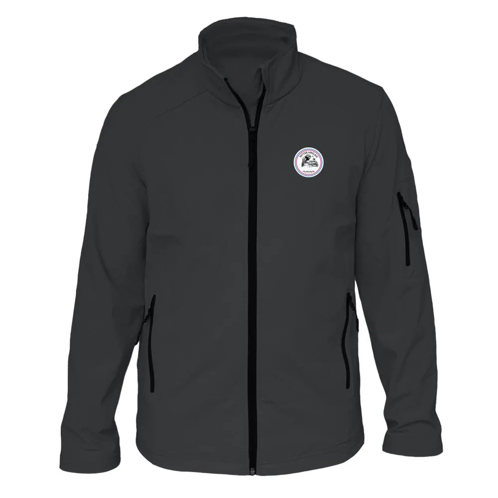Veste softshell Homme ou Femme avec/sans capuche – Ecusson Setter Anglais