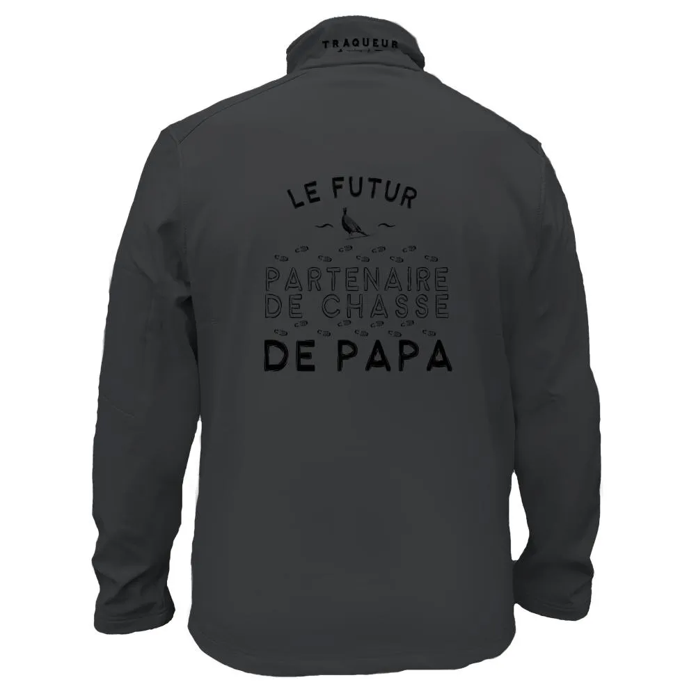 Veste softshell Homme ou Femme avec/sans capuche – Futur partenaire de chasse de papa