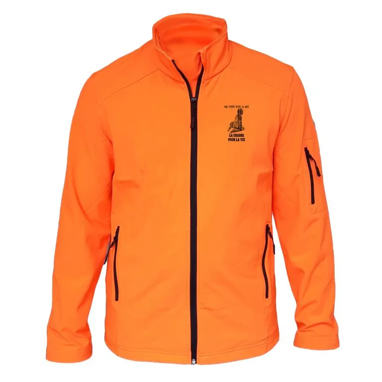 Veste softshell Homme ou Femme avec/sans capuche – La chasse pour la vie
