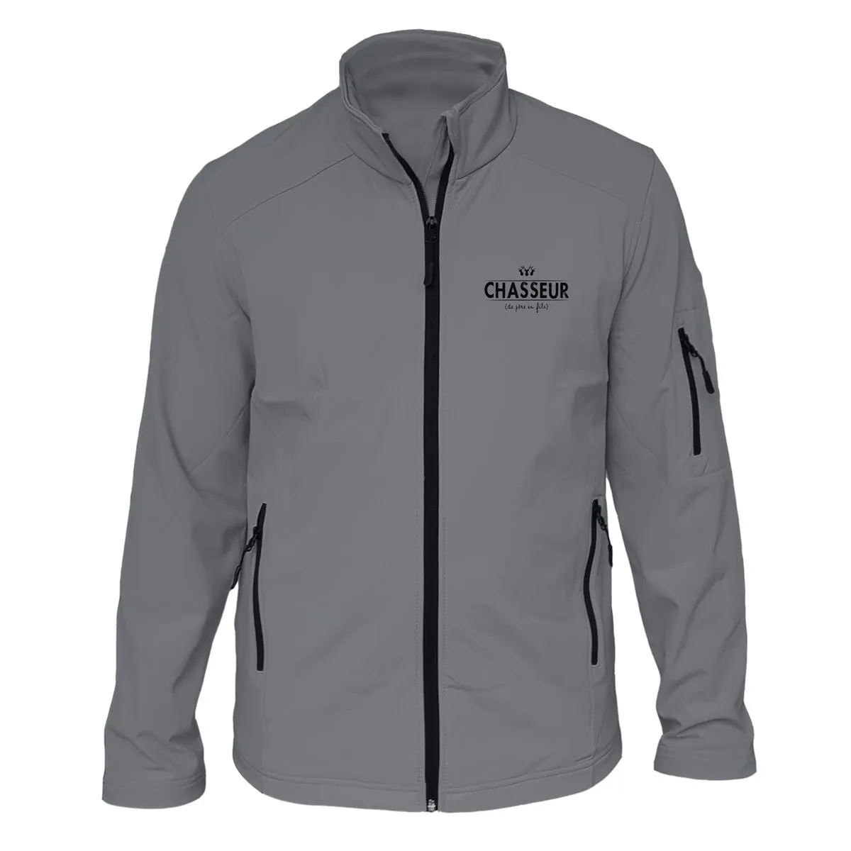 Veste softshell Homme ou Femme avec/sans capuche – Chasseur de père en fils