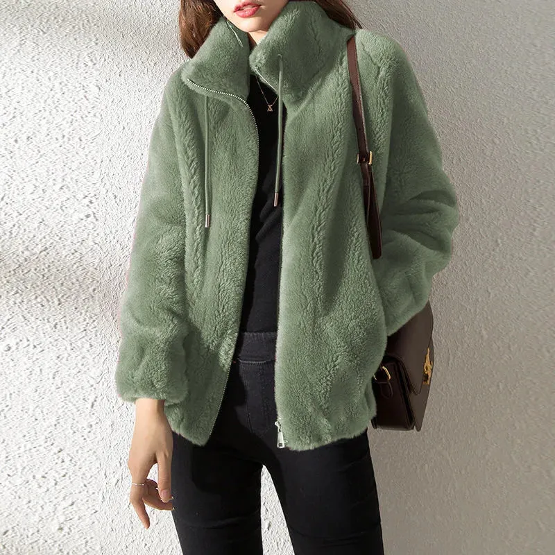 Veste souple en col