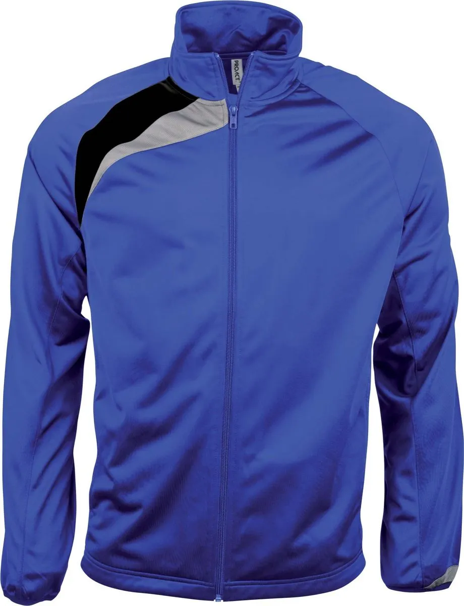 Veste survêtement sport PA306 - bleu roi - homme 