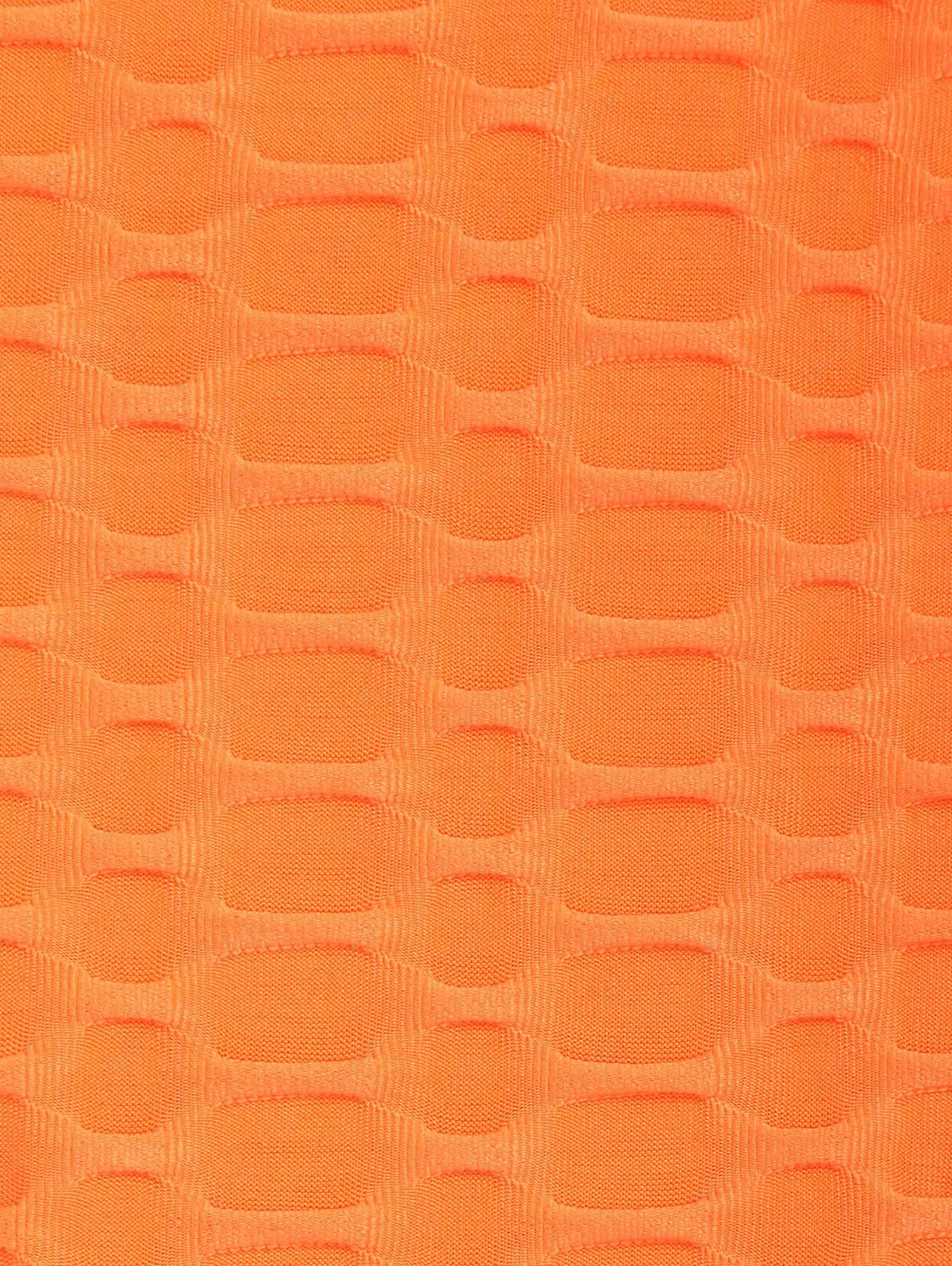 ZAFUL Bas De Bikini Texturé Noué à Côté - Orange S